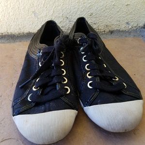 Coach Black Sneakers with sequins size 6 used